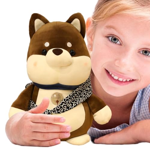 Tyinerc Plüschtier, niedliche Plüschtiere | Mehrzweck-Plüschtier Shiba Plus Shiba – dekoratives Kissen aus Plüsch, lustige Tiere, für Wohnzimmer, Schlafzimmer, von Tyinerc