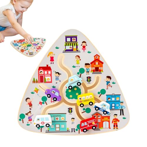 Tyinerc Spielzeug Magnetisches Spiel Perle Labyrinth Magnetisches Spielzeug Farbe Passend Lernen Zählen Puzzle Klassifikation Board Für Kinder, Kleinkinder, von Tyinerc