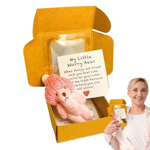 Tyinerc Winzige Bären | Plüschbär in Geschenkbox - Handgefertigtes Motivationskartenspielzeug für Kinder Kleinkinder Babygeschenk Mutter Valentinstag Abschluss Weihnachten Tyinerc Winzige Bären | Plüschbär in Geschenkbox - Handgefertigtes Motivationskartenspielzeug für Kinder Kleinkinder Babygeschenk Mutter Valentinstag Abschluss Weihnachten von Tyinerc