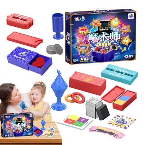 Tyinerc Zaubertricks für Zaubershow-Spielzeuge | Professionelles Zauberszenen-Zubehör, Bühnen- und Straßenzauberzubehör, leicht zu spielen, Zauberturm Tyinerc Zaubertricks für Zaubershow-Spielzeuge | Professionelles Zauberszenen-Zubehör, Bühnen- und Straßenzauberzubehör, leicht zu spielen, Zauberturm von Tyinerc