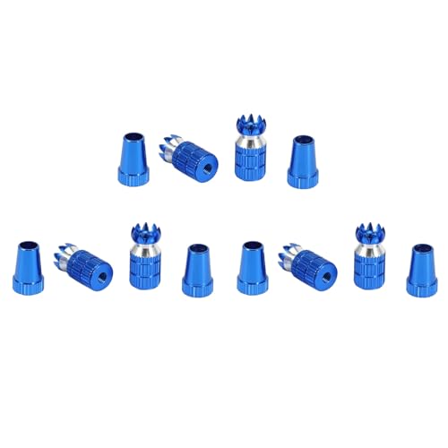 Tynmoel 3X Aluminium RC Sender Stick Ends Controller Daumen Rocker M3 Gewinde für TX Futaba / / für DX6I DX7S DX8 DX9 Taranis, Blau von Tynmoel
