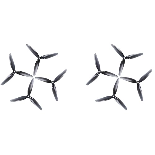 Tynmoel 4 Paare für HQ Prop 7X4X3 Propeller 7040 Prop 7 3-Blatt Requisiten für RC DIY FPV Racing Drone von Tynmoel