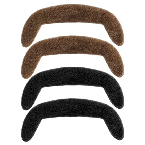 Tyqour 4 Stück Selbstklebende Schnurrbart zum Ankleben Schnauzer zum Ankleben Kleben Ankleben Klebebärte Falscher Bärte Party Fake Bart Oberlippenbart Kostüm Schnurbart für Weihnachtsfeier Geburtstag Tyqour 4 Stück Selbstklebende Schnurrbart zum Ankleben Schnauzer zum Ankleben Kleben Ankleben Klebebärte Falscher Bärte Party Fake Bart Oberlippenbart Kostüm Schnurbart für Weihnachtsfeier Geburtstag von Tyqour