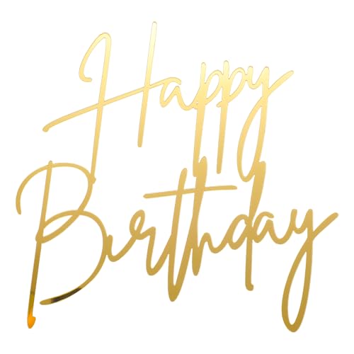 Tyqour Acryl Kuchen Deko Cake Topper Geburtstag Goldene Happy Birthday Tortendeko Glitter Kuchendeko Geburtstag Spiegel Acryl Happy Birthday Cake Topper für Frauen, Mädchen, Männer, Jungen Tyqour Acryl Kuchen Deko Cake Topper Geburtstag Goldene Happy Birthday Tortendeko Glitter Kuchendeko Geburtstag Spiegel Acryl Happy Birthday Cake Topper für Frauen, Mädchen, Männer, Jungen von Tyqour