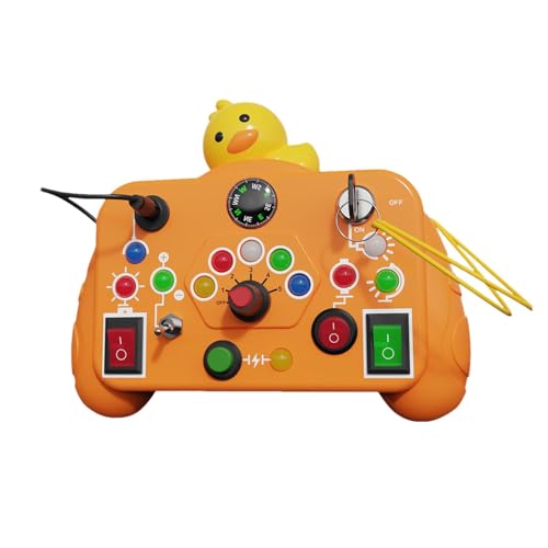 Tytlyworth Kleinkind-Sensorbrett, -Fleißspielzeug,Elektrisches sensorisches Aktivitätsbrettspielzeug für Kleinkinder | Spielzeug für die frühe Entwicklung von Vorschulkindern für Wohnzimmer, von Tytlyworth