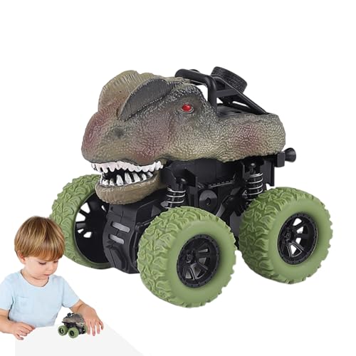 Tytlyworth Reibungsautos - Pädagogische Dino-Trägheitsautos,Reibungsspielzeug, Tierautospielzeug, Lernspielzeug für Kinder Jungen und Mädchen im Alter von 3–8 Jahren, Geschenke für Geburtstags von Tytlyworth