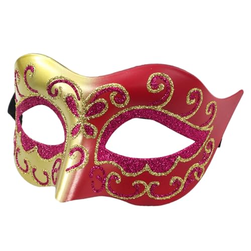 Mardi für Männer, golden grün, für Party, Frauen, Maskerade, Kostüm, Partyzubehör, kleine Schönheit, Augen bemalt, Goldstaub, halbes Gesicht, hochwertige Falscher Bart Mit Schnurrbart (C, One Size) Mardi für Männer, golden grün, für Party, Frauen, Maskerade, Kostüm, Partyzubehör, kleine Schönheit, Augen bemalt, Goldstaub, halbes Gesicht, hochwertige Falscher Bart Mit Schnurrbart (C, One Size) von Tyuffghet