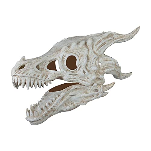 Halloween Maske Simulation Drachen Knochen Kopf Abdeckung Dinosaurier Latex Tier Bewegende Mundmaske von U/D