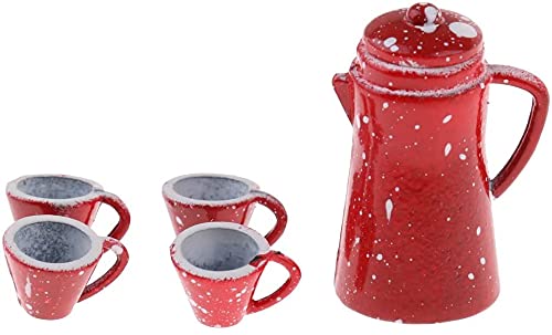 5 Set Vintage Porzellan Kaffee Teeservice Geschirr für 1/12 Puppenhaus Miniatur Küche Wohnzimmer Zubehör RotNützlich und praktisch 5 Set Vintage Porzellan Kaffee Teeservice Geschirr für 1/12 Puppenhaus Miniatur Küche Wohnzimmer Zubehör RotNützlich und praktisch von U-M