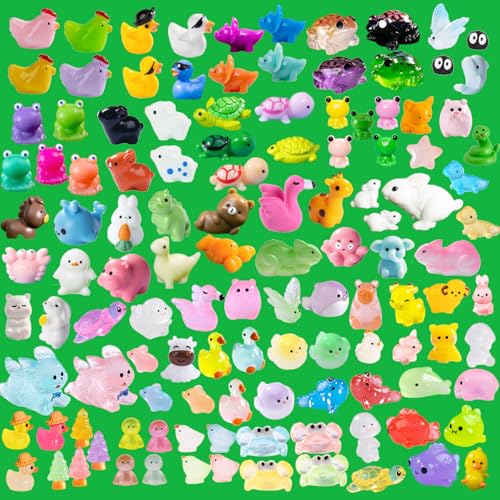U-Zimikee 135 Stück Mini-Harz-Tiere, kleine Tierfiguren, kleine Tierfiguren, Großpackung für Feengarten, Mikro-Landschaftszubehör, Puppenhaus, Verstecken, Basteln, Dekoration, 135 Stück U-Zimikee 135 Stück Mini-Harz-Tiere, kleine Tierfiguren, kleine Tierfiguren, Großpackung für Feengarten, Mikro-Landschaftszubehör, Puppenhaus, Verstecken, Basteln, Dekoration, 135 Stück von U-Zimikee