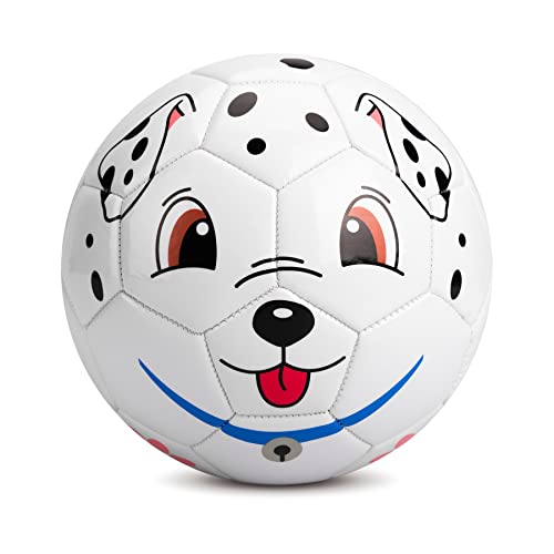 U&C Planet Größe 3 Fußball Kleinkinder Spotted Dog Fußball mit Pumpe 3-8 Jahre im Freien Sport Training Kinder kleine Fußbälle für Kinder Spielen Spielzeug Ball Ideal für Innen- und Außenbereich U&C Planet Größe 3 Fußball Kleinkinder Spotted Dog Fußball mit Pumpe 3-8 Jahre im Freien Sport Training Kinder kleine Fußbälle für Kinder Spielen Spielzeug Ball Ideal für Innen- und Außenbereich von U&C Planet