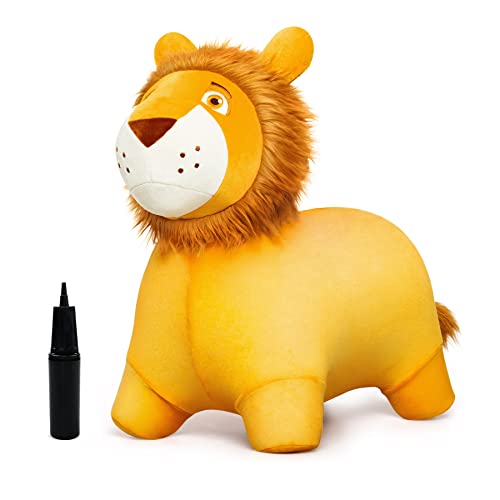 U&C Planet Hüpftier Lion Hopper Löwe Hüpfpferd aus PVC & Plüsch, 100KG Tragfähigkeit, Springpferd für Kinder, Geschenk für Geburtstag & Weihnachten, Indoor & Outdoor Spielzeug U&C Planet Hüpftier Lion Hopper Löwe Hüpfpferd aus PVC & Plüsch, 100KG Tragfähigkeit, Springpferd für Kinder, Geschenk für Geburtstag & Weihnachten, Indoor & Outdoor Spielzeug von U&C Planet