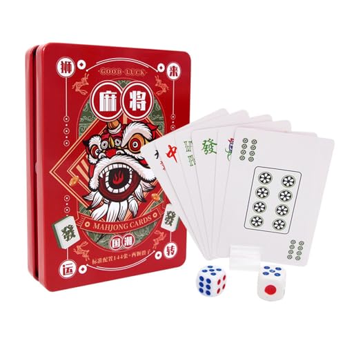 UATARU Chinese Playing Mahjong Card Set for Social Activities, Friends Gatherings, Parties, Family Activities UATARU Chinese Playing Mahjong Card Set for Social Activities, Friends Gatherings, Parties, Family Activities von UATARU