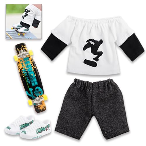 UBETTER Mini Fingerspielzeug Set, Mini Fingerskateboard, Finger Scooter, Fingerschuhe, Professionelles Finger Spielzeug, ideal als Kinderparty Mitgebseloder Kindergeburtstag Geschenke. UBETTER Mini Fingerspielzeug Set, Mini Fingerskateboard, Finger Scooter, Fingerschuhe, Professionelles Finger Spielzeug, ideal als Kinderparty Mitgebseloder Kindergeburtstag Geschenke. von UBETTER