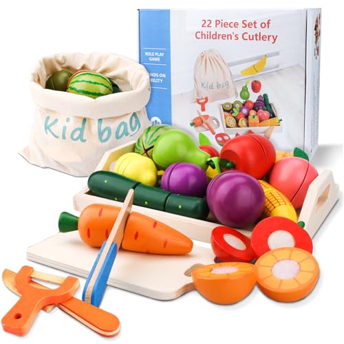 UCAMP Kinderküche Spielküche Zubehör aus Holz, Kinderküche Zubehör,Schneiden Obst Gemüse Spielzeug Lebensmittel, Kinderküche Zubehör,Schneiden Obst Gemüse Spielzeug Lebensmittel UCAMP Kinderküche Spielküche Zubehör aus Holz, Kinderküche Zubehör,Schneiden Obst Gemüse Spielzeug Lebensmittel, Kinderküche Zubehör,Schneiden Obst Gemüse Spielzeug Lebensmittel von UCAMP