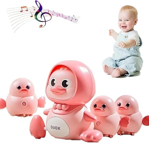 Tummy Time Duck-Familienspielzeug, laufende Ente mit Baby-Enten, 3er-Pack schwingende Enten-Bauchzeit, Babyspielzeug 6–12 Monate, mehrere Modi, leuchtendes und kriechendes Enten-Bauchzeitspielzeug(Duc Tummy Time Duck-Familienspielzeug, laufende Ente mit Baby-Enten, 3er-Pack schwingende Enten-Bauchzeit, Babyspielzeug 6–12 Monate, mehrere Modi, leuchtendes und kriechendes Enten-Bauchzeitspielzeug(Duc von UDNDASBE