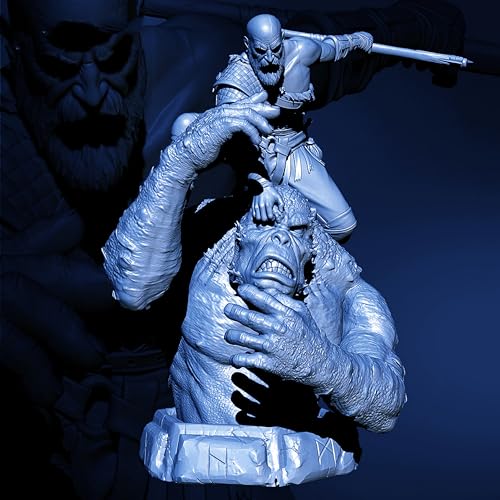 UDNDASBE 60mm Antiker Europäischer Krieger Resin Modellbausatz Unbemalt und unmontiert Soldat Resin Modellbausatz //h9B3O2 von UDNDASBE
