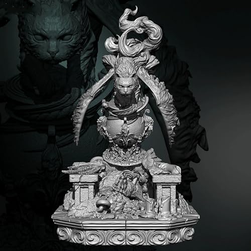 UDNDASBE 80mm Ancient Orc Warrior Resin Modellbausatz Unbemalt und unmontiert Soldier Resin Modellbausatz //I7x2J1 von UDNDASBE