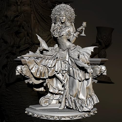 UDNDASBE 90mm Antike weibliche Samurai Resin Modellbausatz Unbemalt und unmontiert Soldat Resin Modellbausatz //I7x5J4 von UDNDASBE