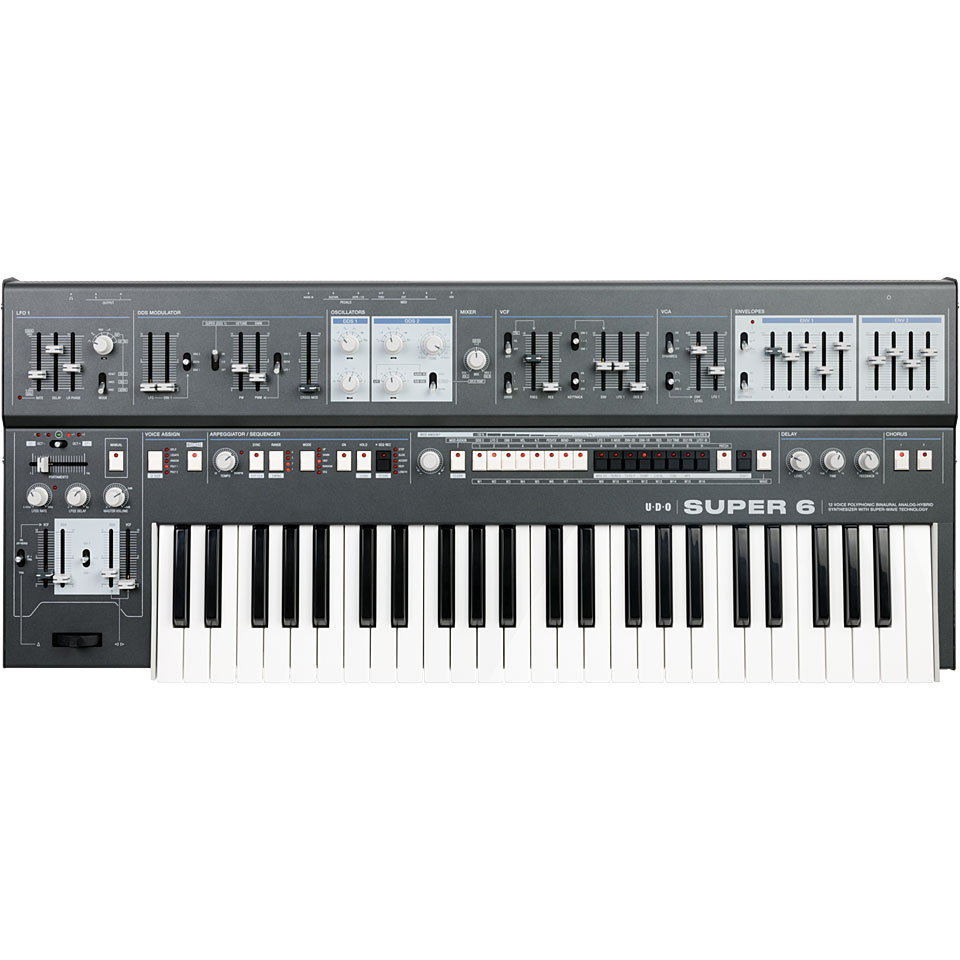 UDO Audio Super 6 Black Synthesizer von UDO Audio