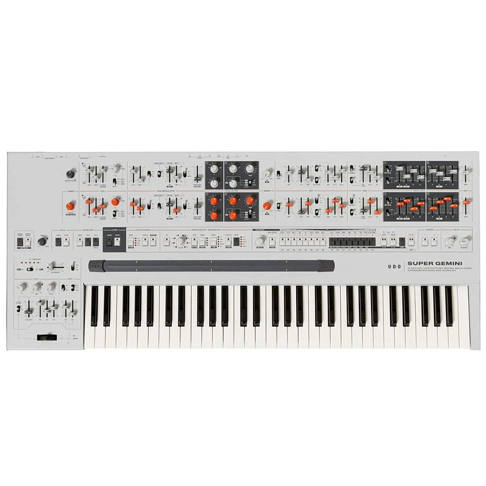 UDO Audio Super Gemini White Synthesizer von UDO Audio