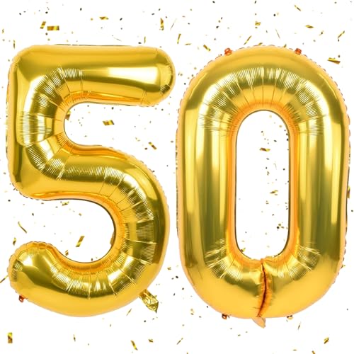 Golden Luftballon 50,Zahlen Luftballons Golden,40 Zoll Folienballon 5 &0,Golden Zahlenballon 50 Helium Ballon Luftballon 50 Geburtstag für 50th Geburtstagsdeko Mädchen Junge Golden Luftballon 50,Zahlen Luftballons Golden,40 Zoll Folienballon 5 &0,Golden Zahlenballon 50 Helium Ballon Luftballon 50 Geburtstag für 50th Geburtstagsdeko Mädchen Junge von UDRKFOPK