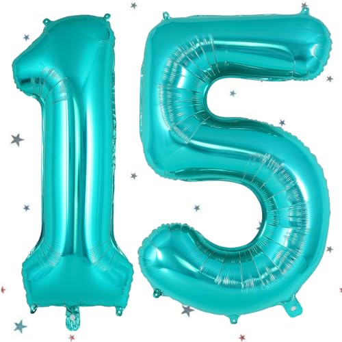 Grün Luftballon 15,Zahlen Luftballon Grün,40 Zoll Folienballon 1&5,Grün Zahlenballon 15 Helium Ballon Luftballon 15 Geburtstag für 15th Geburtstagsdeko Mädchen Junge Jubiläum Party Deko Grün Luftballon 15,Zahlen Luftballon Grün,40 Zoll Folienballon 1&5,Grün Zahlenballon 15 Helium Ballon Luftballon 15 Geburtstag für 15th Geburtstagsdeko Mädchen Junge Jubiläum Party Deko von UDRKFOPK