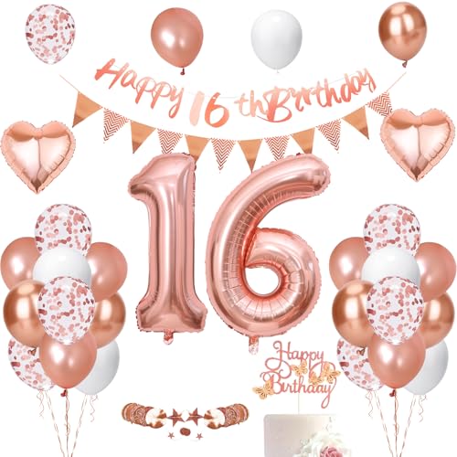 16 Geburtstag Mädchen,16 geburtstag mädchen Roségold,Geburtstagsdeko 16 jahre Mädchen,Luftballons 16.Geburtstag Happy Birthday Girlande,Ballon 16 Deko zum Geburtstag, Geburtstagsdeko Mädchen 16 Jahr 16 Geburtstag Mädchen,16 geburtstag mädchen Roségold,Geburtstagsdeko 16 jahre Mädchen,Luftballons 16.Geburtstag Happy Birthday Girlande,Ballon 16 Deko zum Geburtstag, Geburtstagsdeko Mädchen 16 Jahr von UDRKFOPK