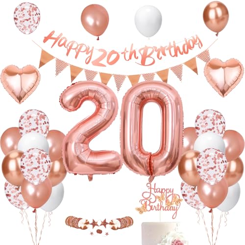 20 Geburtstag Deko,Deko 20. Geburtstag Frau Roségold,20. Geburtstag Deko Frau,Luftballons 20 Geburtstag Happy Birthday Girlande,Ballon 20 Deko zum Geburtstag,Geburtstagsdeko 20 jahre Frauen 20 Geburtstag Deko,Deko 20. Geburtstag Frau Roségold,20. Geburtstag Deko Frau,Luftballons 20 Geburtstag Happy Birthday Girlande,Ballon 20 Deko zum Geburtstag,Geburtstagsdeko 20 jahre Frauen von UDRKFOPK