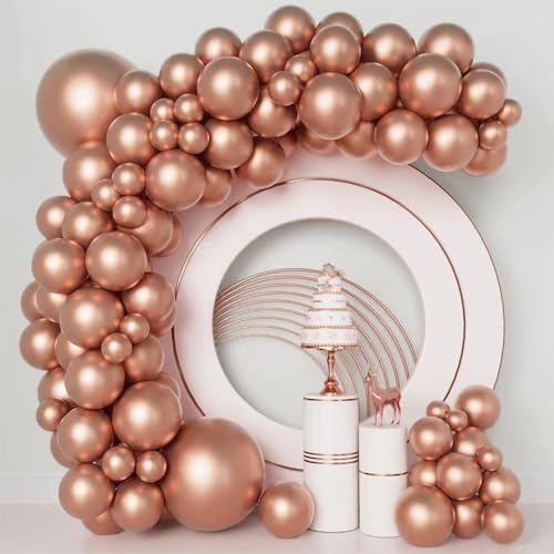 Luftballons Rosegold,84 Stück Luftballon girlande Satz von Ballons18 12 10 5 Zoll,luftballons geburtstag ,Helium Ballon für Geburtstag Abschluss Hochzeit Party Dekoration Luftballons Rosegold,84 Stück Luftballon girlande Satz von Ballons18 12 10 5 Zoll,luftballons geburtstag ,Helium Ballon für Geburtstag Abschluss Hochzeit Party Dekoration von UDRKFOPK