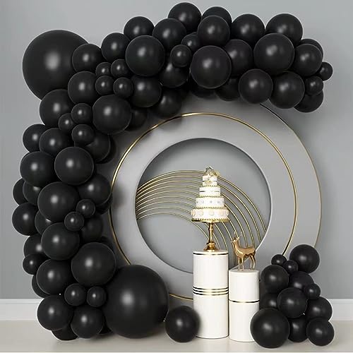 Luftballons Schwarze,84 Stück Luftballons Geburtstag Girlande Ballons Schwarze 18 Zoll 12 Zoll 10 Zoll 5 Zoll,Helium Schwarze luftballons für Hochzeit,Geburtstag,Babyparty,Graduierung,Deko Luftballons Schwarze,84 Stück Luftballons Geburtstag Girlande Ballons Schwarze 18 Zoll 12 Zoll 10 Zoll 5 Zoll,Helium Schwarze luftballons für Hochzeit,Geburtstag,Babyparty,Graduierung,Deko von UDRKFOPK