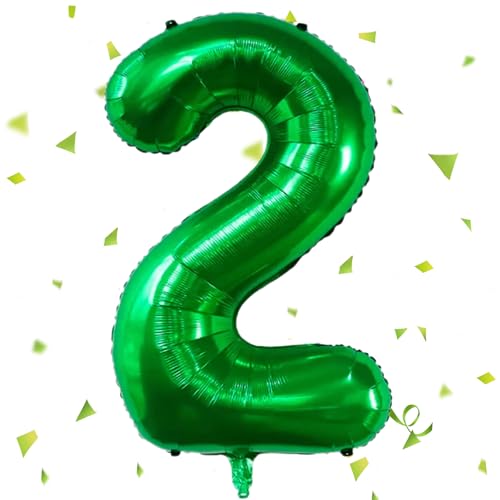 Zahlen Luftballon,Dunkelgrün Luftballons 2, 40 Zoll Dunkelgrün Folienballon 2,101cm dunkelgrün Zahlenballon 2 Helium Ballon Luftballon 2 Geburtstag für 2 Jahre Geburtstagsdeko Kinder Mädchen Junge Zahlen Luftballon,Dunkelgrün Luftballons 2, 40 Zoll Dunkelgrün Folienballon 2,101cm dunkelgrün Zahlenballon 2 Helium Ballon Luftballon 2 Geburtstag für 2 Jahre Geburtstagsdeko Kinder Mädchen Junge von UDRKFOPK