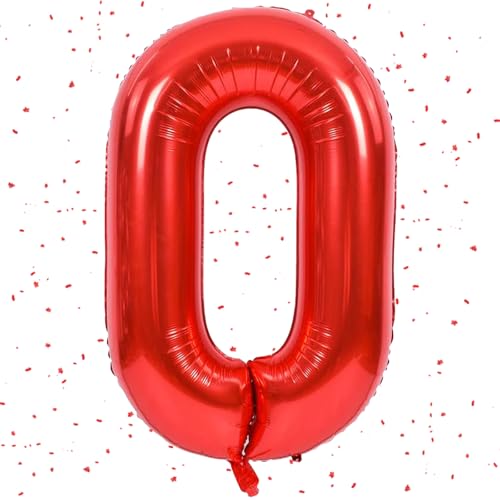 Zahlen Luftballon Rot,Rot luftballon 0, 40 Zoll Folienballon 0,101cm rot Zahlenballon 0 Helium Ballon luftballons 0 Geburtstag für 0 Jahre Geburtstagsdeko Kinder Mädchen Junge Zahlen Luftballon Rot,Rot luftballon 0, 40 Zoll Folienballon 0,101cm rot Zahlenballon 0 Helium Ballon luftballons 0 Geburtstag für 0 Jahre Geburtstagsdeko Kinder Mädchen Junge von UDRKFOPK