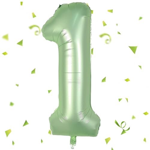 Zahlen Luftballon Salbeigrün,Salbeigrün Luftballon 1,40 Zoll Olivgrün Folienballon 1 Zahlenballon 1 Helium Ballon, Luftballon 1 Geburtstag für 1 Jahre Geburtstagsdeko Kinder Mädchen Junge Zahlen Luftballon Salbeigrün,Salbeigrün Luftballon 1,40 Zoll Olivgrün Folienballon 1 Zahlenballon 1 Helium Ballon, Luftballon 1 Geburtstag für 1 Jahre Geburtstagsdeko Kinder Mädchen Junge von UDRKFOPK
