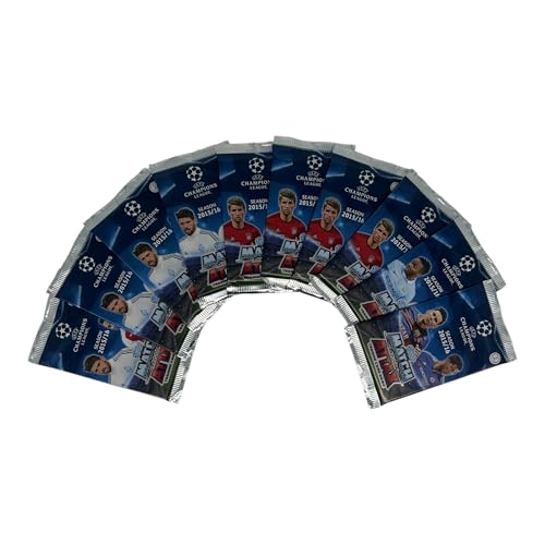 UEFA Champions League - Sammelkarten 10 X 6 Booster Saison 2015/16 - insgesamt 60 Karten - Topps Match Attax von UEFA Champions League