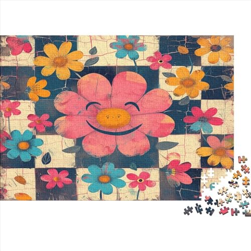 Blume Puzzle 1000 Teile Puzzle Für Erwachsene Und Kinder Ab 14 Jahren Puzzel 1000pcs (75x50cm) von UENDOKRNN