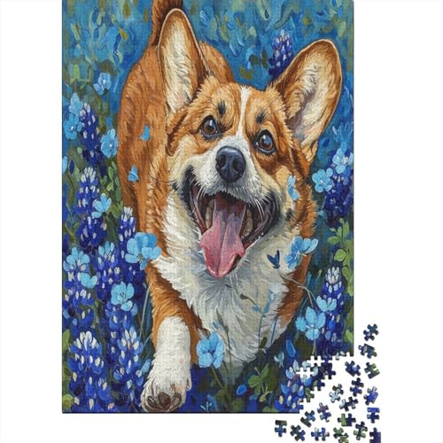 Corgi Puzzlespiel 1000 Teile Puzzle Für Erwachsene Und Kinder Ab 14 Jahren, Puzzle-Motiv Erwachsenen Puzzlespiel Puzzel 1000pcs (75x50cm) von UENDOKRNN