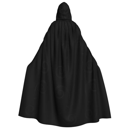 UENFFKDAP Kapuzenumhang für Erwachsene, Motiv: schwarze Musiknoten, Halloween-Umhang, Halloween-Kostüme, Party-Dekoration für Damen und Herren, weich und elastisch UENFFKDAP Kapuzenumhang für Erwachsene, Motiv: schwarze Musiknoten, Halloween-Umhang, Halloween-Kostüme, Party-Dekoration für Damen und Herren, weich und elastisch von UENFFKDAP
