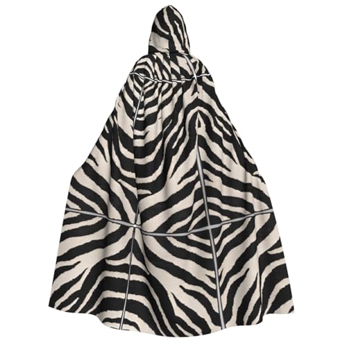 UENFFKDAP Kapuzenumhang für Erwachsene, Zebra-Tiermotiv, Halloween-Umhang, Halloween-Kostüme, Party-Dekoration für Damen und Herren, weich und elastisch UENFFKDAP Kapuzenumhang für Erwachsene, Zebra-Tiermotiv, Halloween-Umhang, Halloween-Kostüme, Party-Dekoration für Damen und Herren, weich und elastisch von UENFFKDAP
