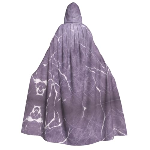UENFFKDAP Kapuzenumhang für Erwachsene, violetter Marmor, Halloween-Umhang, Halloween-Kostüme, Party-Dekoration für Damen und Herren, weich und elastisch UENFFKDAP Kapuzenumhang für Erwachsene, violetter Marmor, Halloween-Umhang, Halloween-Kostüme, Party-Dekoration für Damen und Herren, weich und elastisch von UENFFKDAP