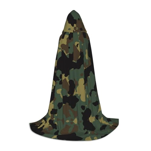 UENFFKDAP Kapuzenumhang mit Camouflage-Muster, für Teenager, Party-Dekoration, Größe M, weich und elastisch UENFFKDAP Kapuzenumhang mit Camouflage-Muster, für Teenager, Party-Dekoration, Größe M, weich und elastisch von UENFFKDAP