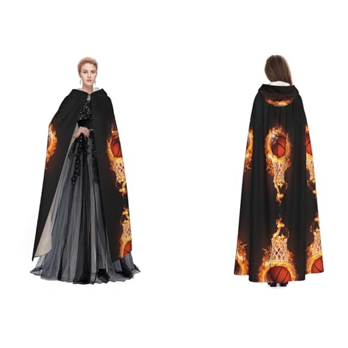 UENFFKDAP Kapuzenumhang mit Kapuze für Damen, Herren, Erwachsene, mit Kapuze, für Halloween, Cosplay, Party, Kostüme UENFFKDAP Kapuzenumhang mit Kapuze für Damen, Herren, Erwachsene, mit Kapuze, für Halloween, Cosplay, Party, Kostüme von UENFFKDAP