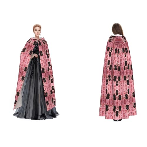 UENFFKDAP Kapuzenumhang mit Kapuze für Damen, Herren, Erwachsene, mit Kapuze, für Halloween, Cosplay, Party, Kostüme UENFFKDAP Kapuzenumhang mit Kapuze für Damen, Herren, Erwachsene, mit Kapuze, für Halloween, Cosplay, Party, Kostüme von UENFFKDAP