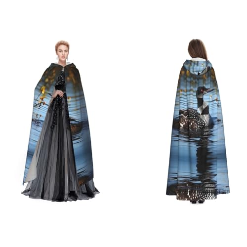 UENFFKDAP Kapuzenumhang mit Kapuze für Damen, Herren, Erwachsene, volle Länge, mit Kapuze, für Halloween, Cosplay, Party, Kostüme UENFFKDAP Kapuzenumhang mit Kapuze für Damen, Herren, Erwachsene, volle Länge, mit Kapuze, für Halloween, Cosplay, Party, Kostüme von UENFFKDAP
