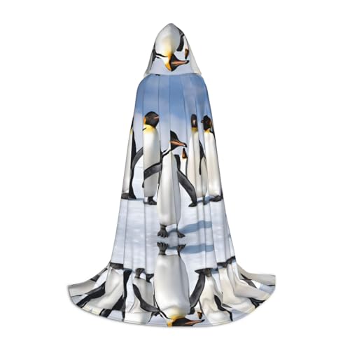 UENFFKDAP Kapuzenumhang mit Pinguin-Druck, für Teenager, Party-Dekoration, Größe S, weich und elastisch UENFFKDAP Kapuzenumhang mit Pinguin-Druck, für Teenager, Party-Dekoration, Größe S, weich und elastisch von UENFFKDAP