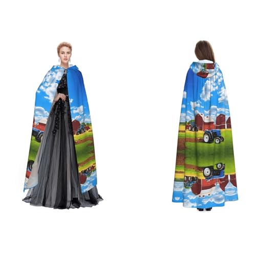 UENFFKDAP Umhang mit Kapuze für Damen, Herren, Erwachsene, volle Länge, mit Kapuze, für Halloween, Cosplay, Party, Kostüme UENFFKDAP Umhang mit Kapuze für Damen, Herren, Erwachsene, volle Länge, mit Kapuze, für Halloween, Cosplay, Party, Kostüme von UENFFKDAP