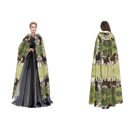 UENFFKDAP Umhang mit Kapuze für Damen, Herren, Erwachsene, volle Länge, mit Kapuze, für Halloween, Cosplay, Party, Kostüme UENFFKDAP Umhang mit Kapuze für Damen, Herren, Erwachsene, volle Länge, mit Kapuze, für Halloween, Cosplay, Party, Kostüme von UENFFKDAP