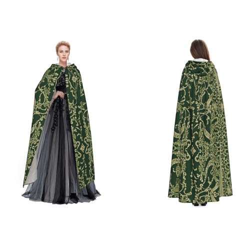 Umhang mit Kapuze für Damen und Herren, Erwachsene, mit Kapuze, für Halloween, Cosplay, Party, Kostüme Umhang mit Kapuze für Damen und Herren, Erwachsene, mit Kapuze, für Halloween, Cosplay, Party, Kostüme von UENFFKDAP