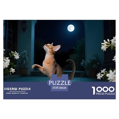 Abessinier Puzzle 1000 Teile Für Erwachsene – Hochwertiges Spiel Mit Dickem Karton, Präziser Passform & Farbenfrohem Poster – Geschenkfertig 38x26cm/1000pcs Abessinier Puzzle 1000 Teile Für Erwachsene – Hochwertiges Spiel Mit Dickem Karton, Präziser Passform & Farbenfrohem Poster – Geschenkfertig 38x26cm/1000pcs von UFVZBNFAN