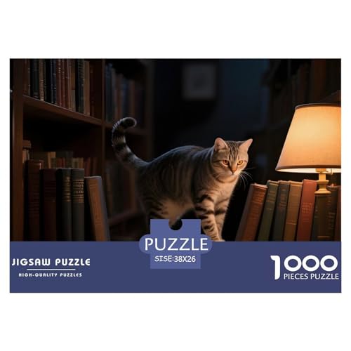 Amerikanische Kurzhaarkatze Puzzle 1000 Teile – Anspruchsvolles Motiv – 1000 Teile Für Erwachsene & Kinder Ab 12 – Poster & Hochwertige Geschenkverpackung 38x26cm/1000pcs Amerikanische Kurzhaarkatze Puzzle 1000 Teile – Anspruchsvolles Motiv – 1000 Teile Für Erwachsene & Kinder Ab 12 – Poster & Hochwertige Geschenkverpackung 38x26cm/1000pcs von UFVZBNFAN